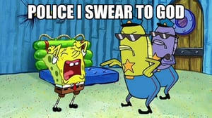 This is the Avatar Image for the Police I Swear To God AI Voice and Text to Speech Generator